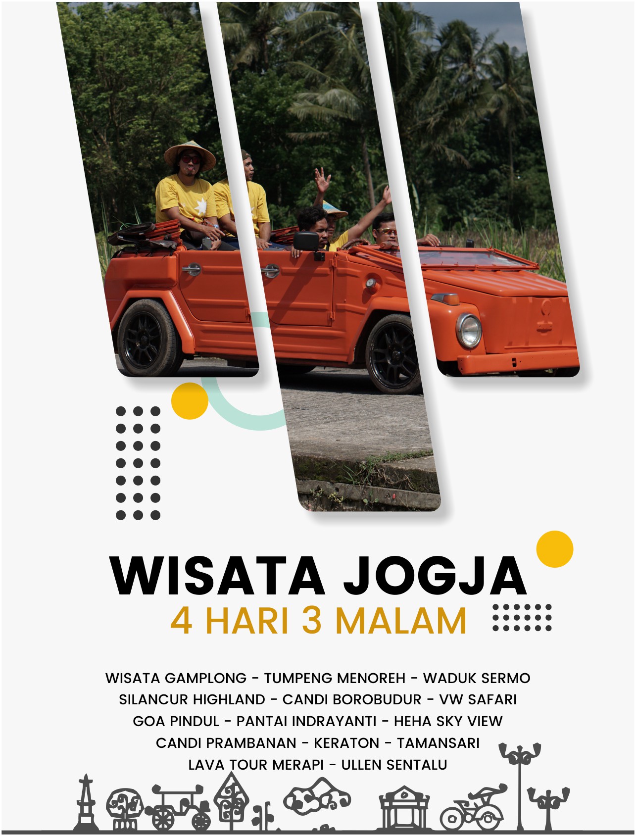 Paket Wisata Jogja Empat Hari Tiga Malam