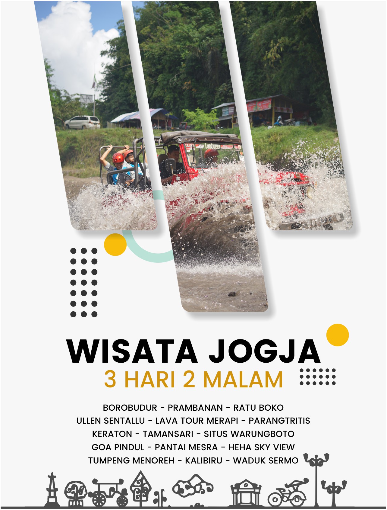 Paket Wisata Jogja Tiga Hari Dua Malam