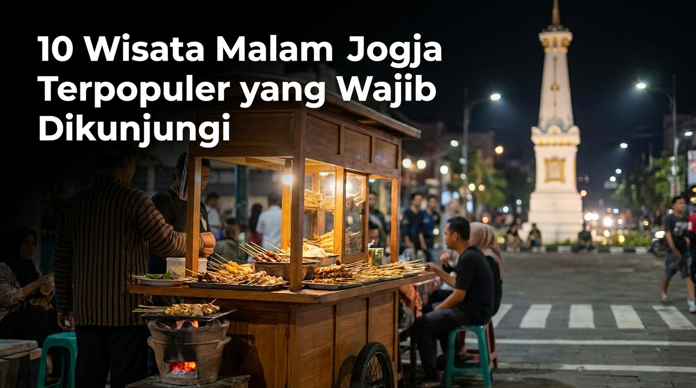 10 Wisata Malam Jogja Terpopuler yang Wajib Dikunjungi