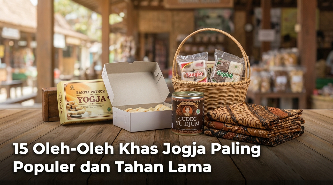 15 Oleh-Oleh Khas Jogja Paling Populer dan Tahan Lama