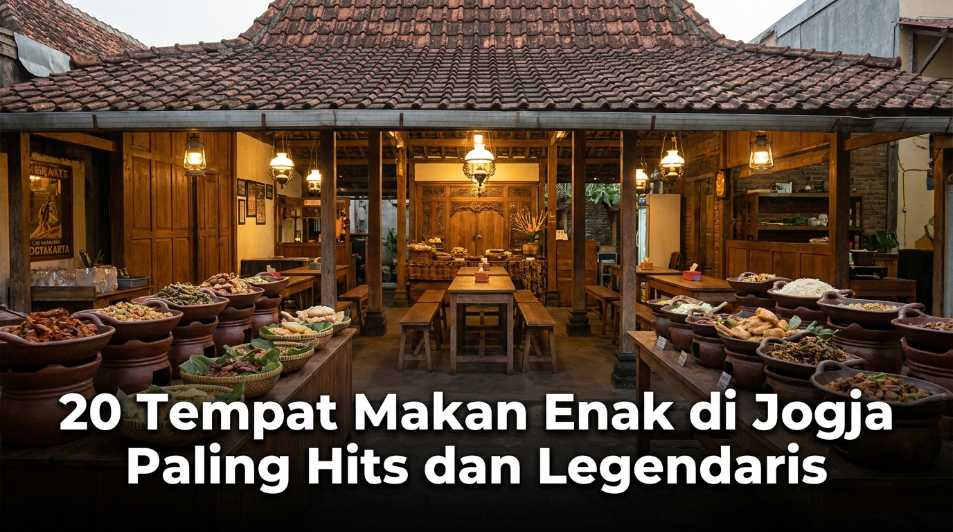 20 Tempat Makan Enak di Jogja Paling Hits dan Legendaris