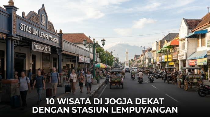 10 Wisata Di Jogja Dekat Dengan Stasiun Lempuyangan